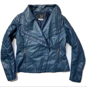 Mo-Ka Santa Fe stitch fix faux leather moto jacket